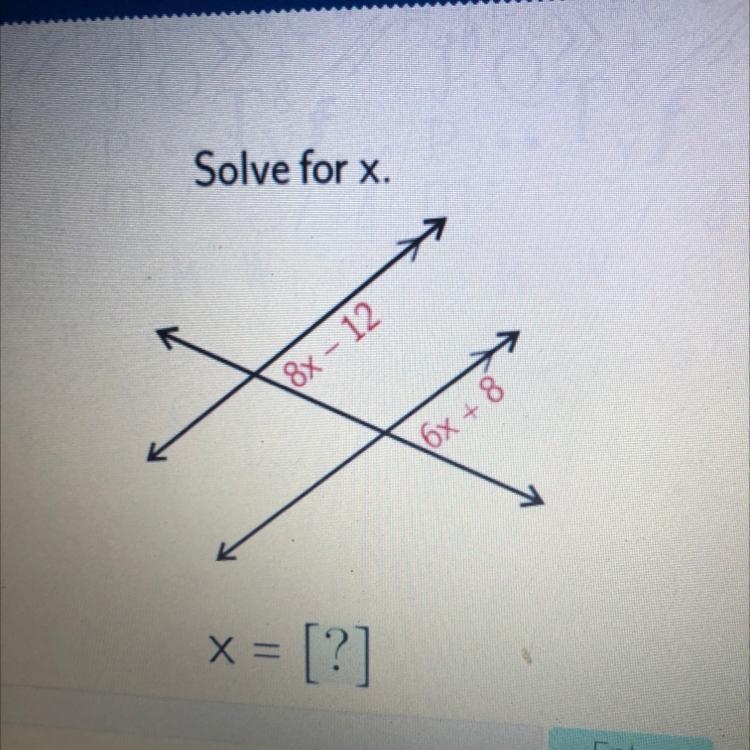 Solve for x. 188 – 12 16x + 8 x = = [?] Enter No links will report-example-1