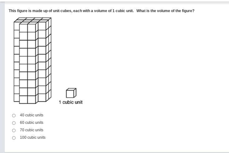 This figure is made up of unit cubes, each with a volume of 1 cubic unit. What is-example-1