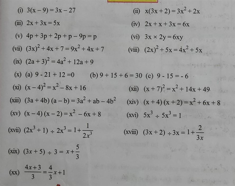 These are the answers.​ But reasons are not given.-example-1