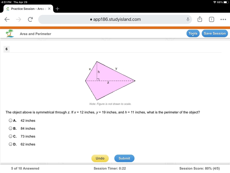 Another area and perimeter question!!! Pls helppppp-example-1