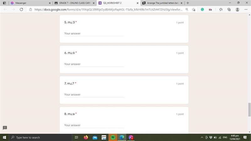 Identify the relationship of each angle pairs. Choose your answer from the choices-example-2