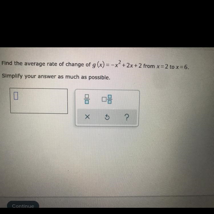 PLEASE HELP ASAP I need help finding the rate of change-example-1