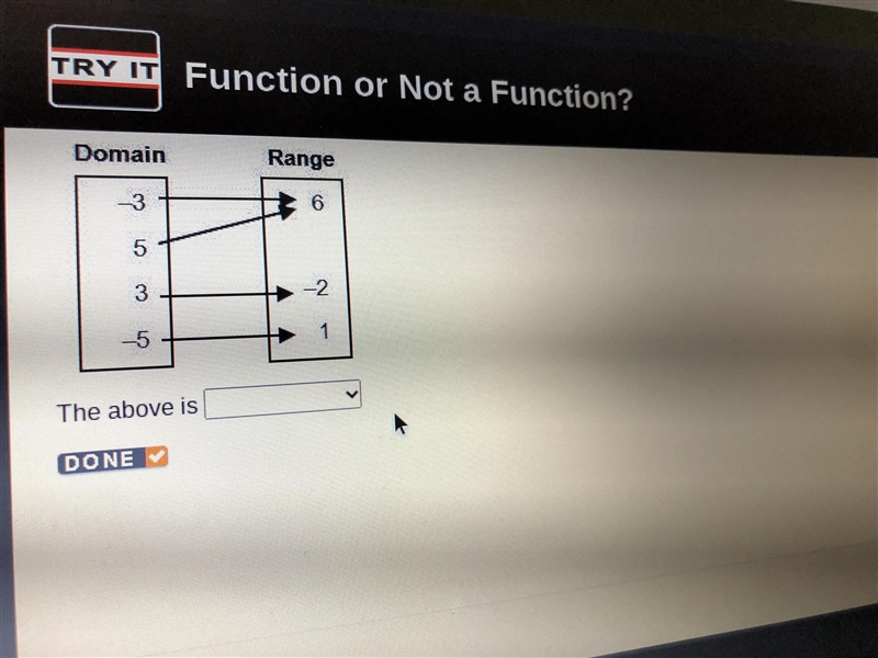 Function or Not a Function? The above is...-example-1