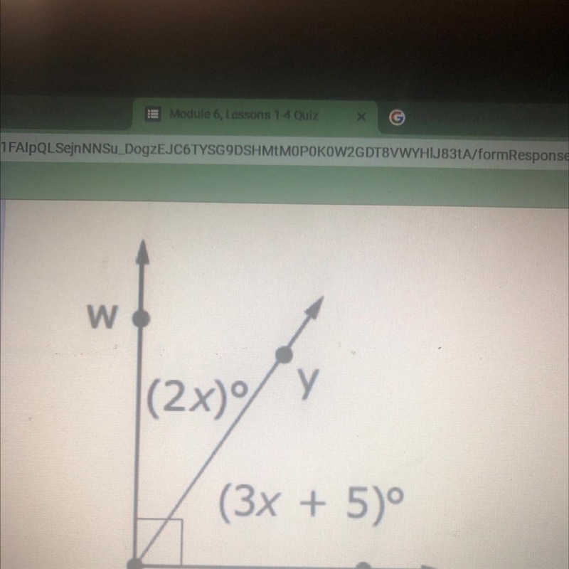 Enter the measure of YVZ in degrees-example-1