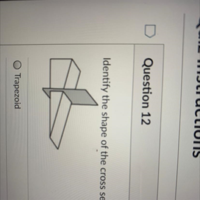 Help need to know the cross section shape-example-1