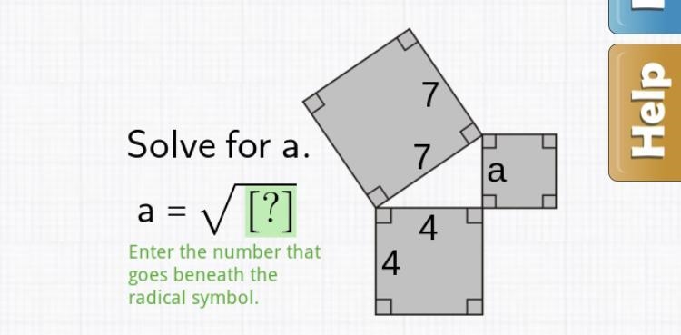 Pythagorean’s theorem-example-1