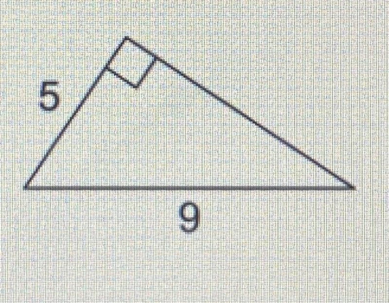 Please help if you know, thank you! Find missing side angle-example-1