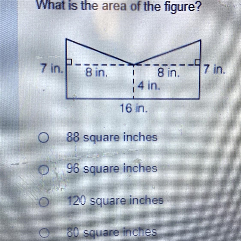 What is the area of the figure? NO LINKS!!-example-1