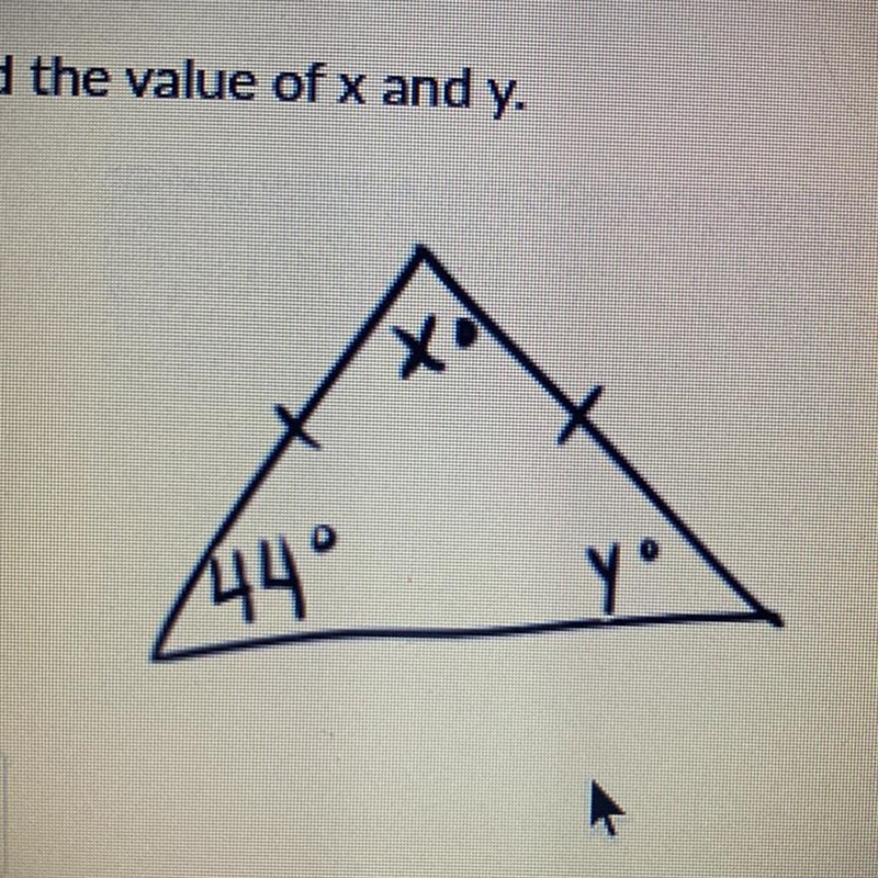 Find the value of x and y please help..-example-1