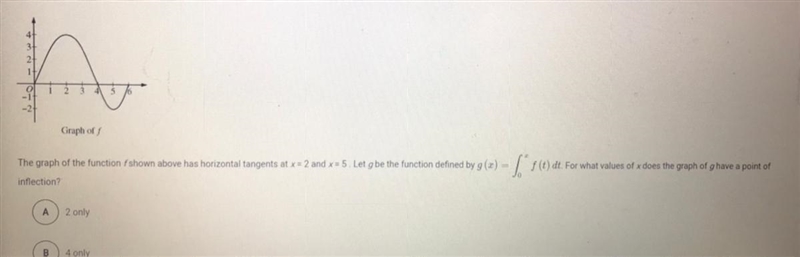 [repost with picture] question #4, show steps please Answer choices: A) 2 only B) 4 only-example-1