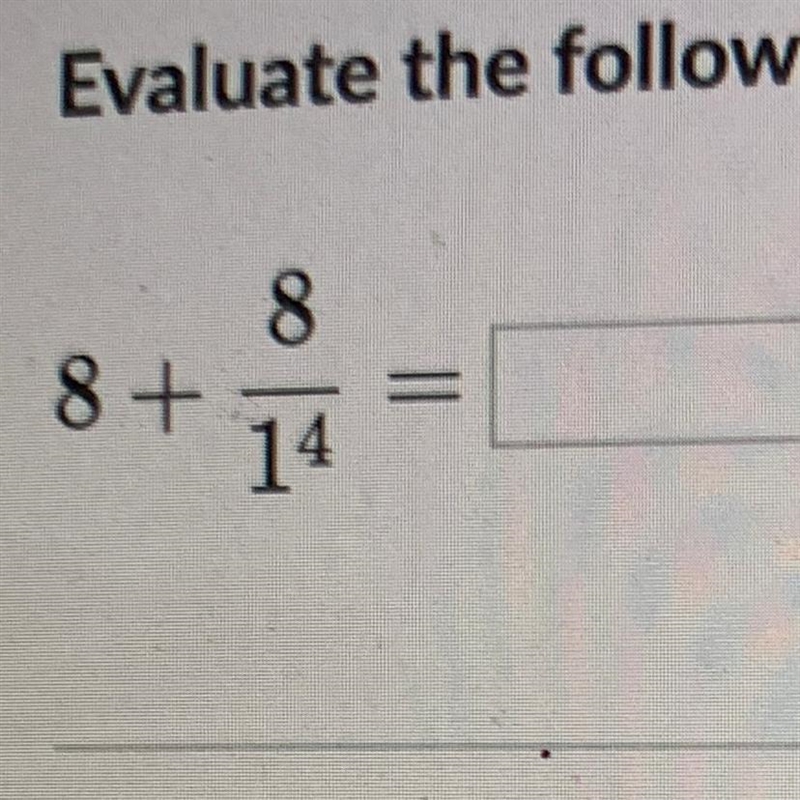 8 8+ - 14 Pls answer this determines my grade-example-1