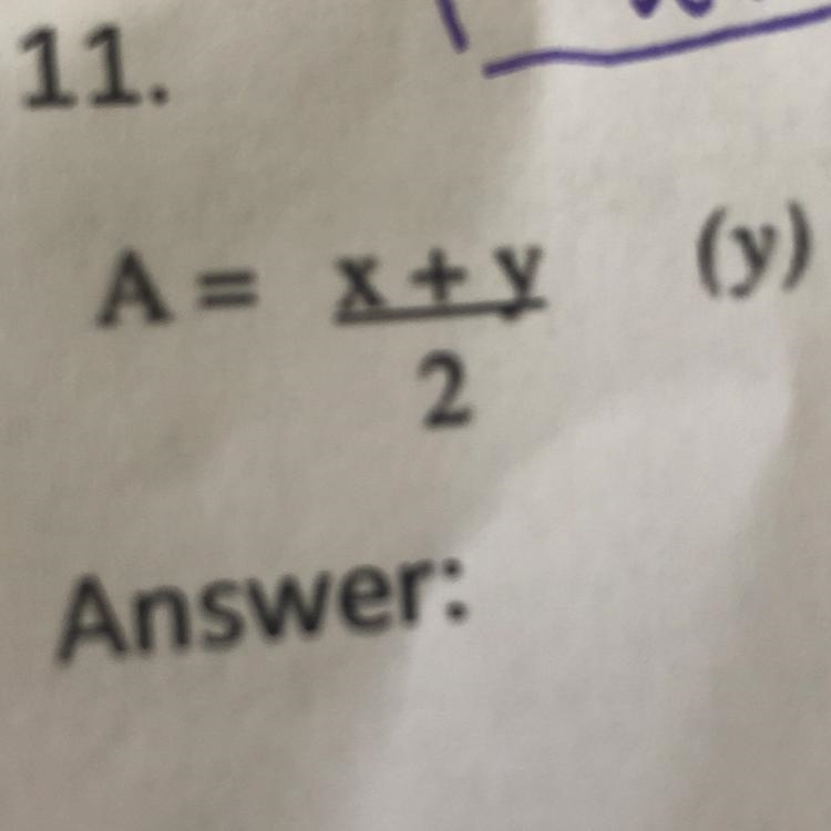 Please solve the equation for y-example-1