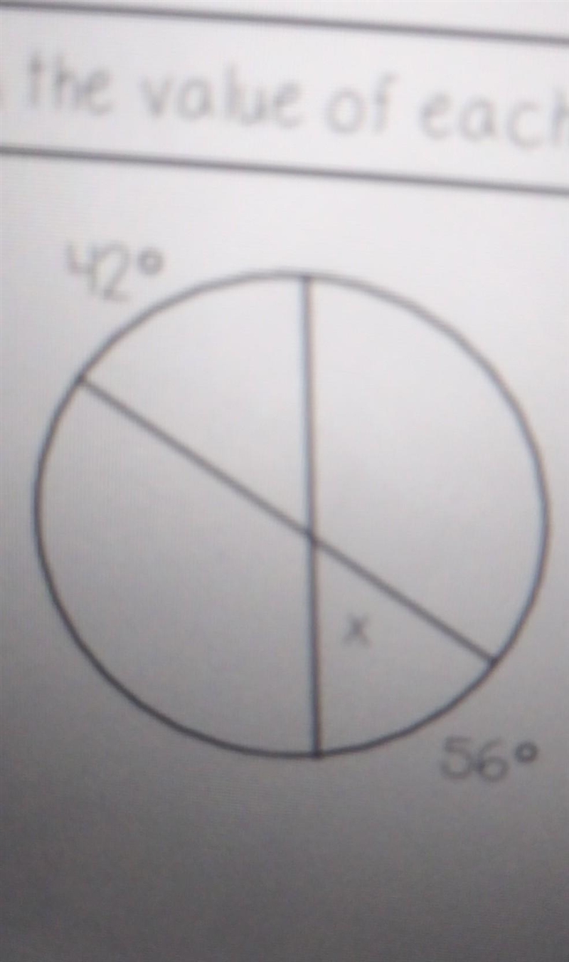 Find the value of each variable or indicated measures​-example-1