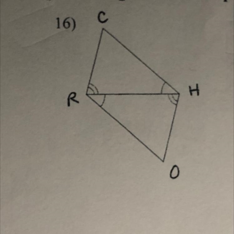 State if the two triangles are congruent. If they are, prove by using a two column-example-1