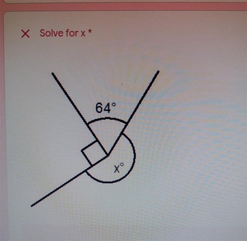 Solve for x Angles around a point ​-example-1