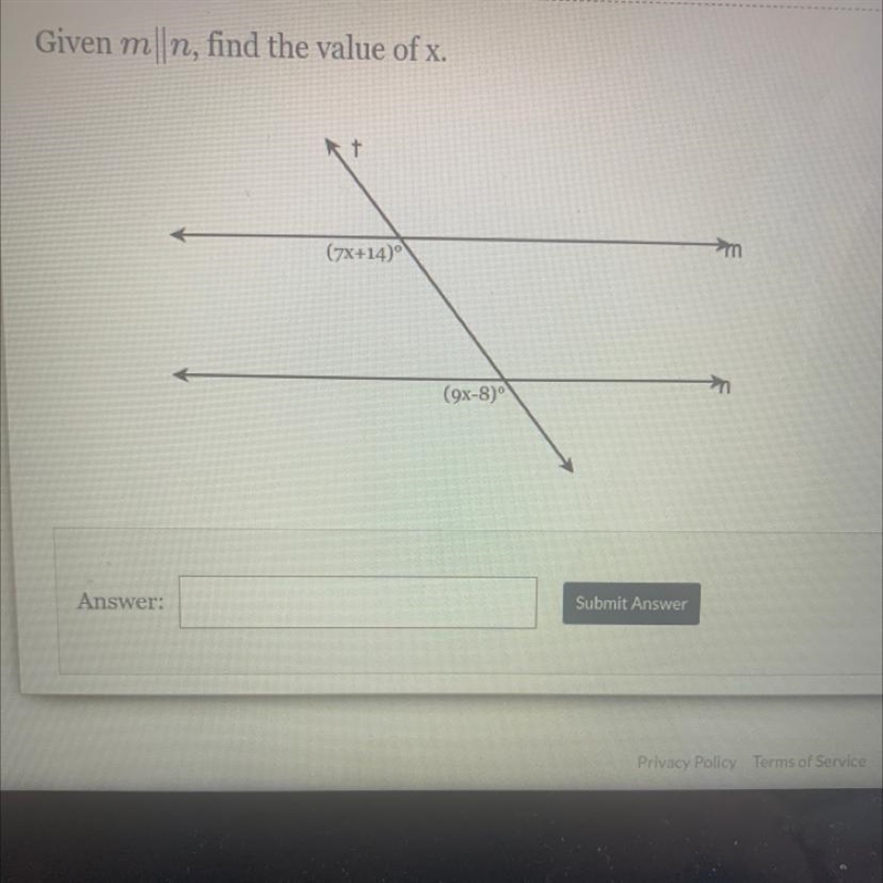 Give M|N, find the value of x-example-1