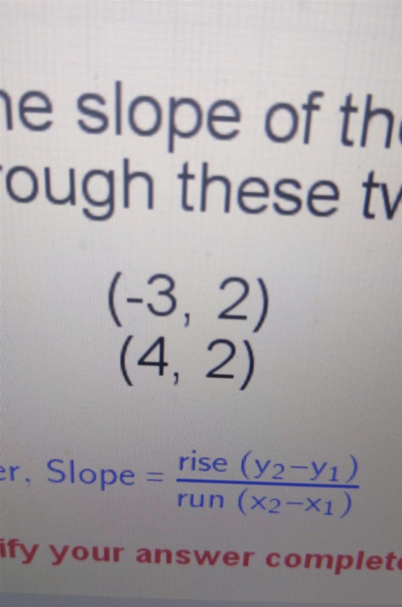 What is the slope of the line that passes through these two points?​-example-1