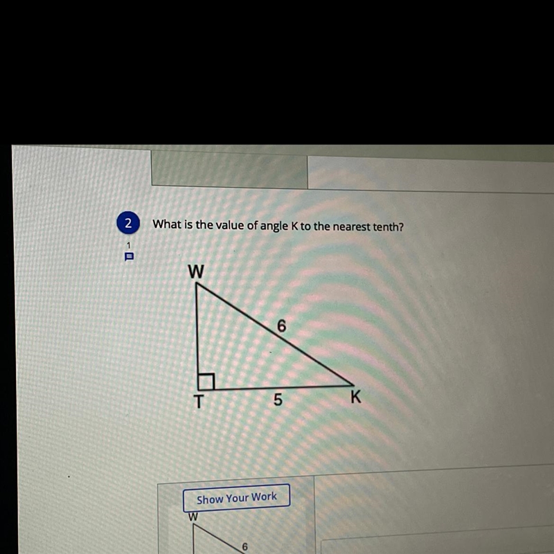 What is the value of angle K to the nearest What is the value of angle K to the nearest-example-1