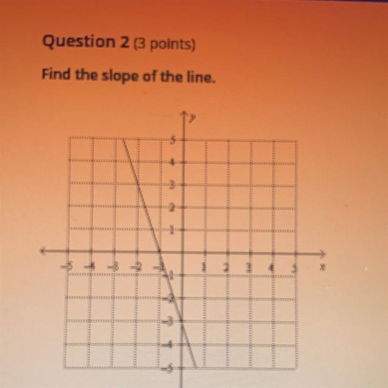 Find the slope of the line HELP PLEASE-example-1