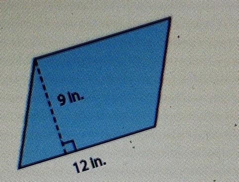 Find the area of the parallelogram​-example-1