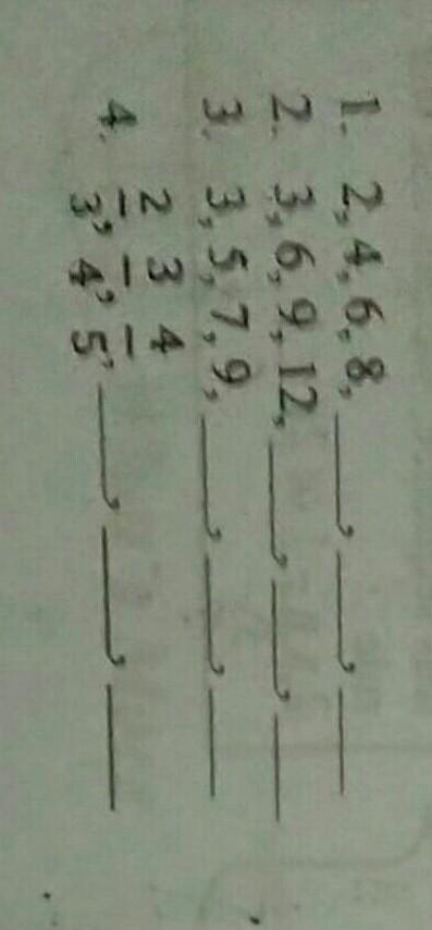 Write the next three terms in each sequence​-example-1