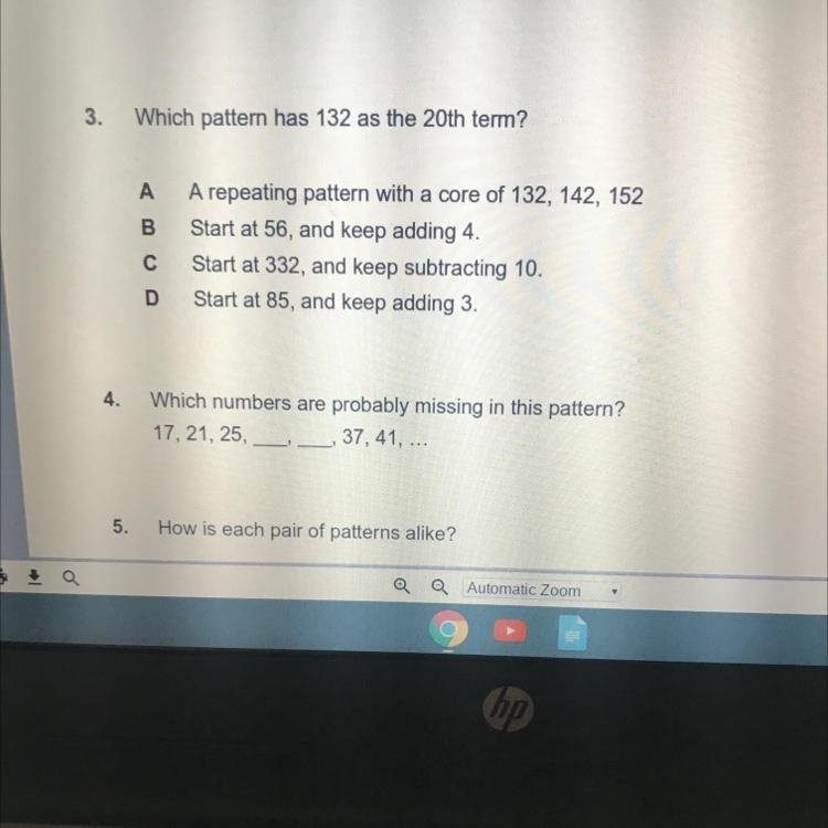 Question 3 and 4 - 10 points-example-1