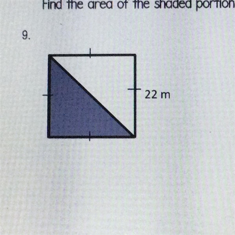 What is the area of this square (look at the picture)-example-1