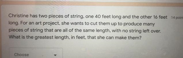 Pls solve this A) 16 B) 8 C) 4 D) 2-example-1