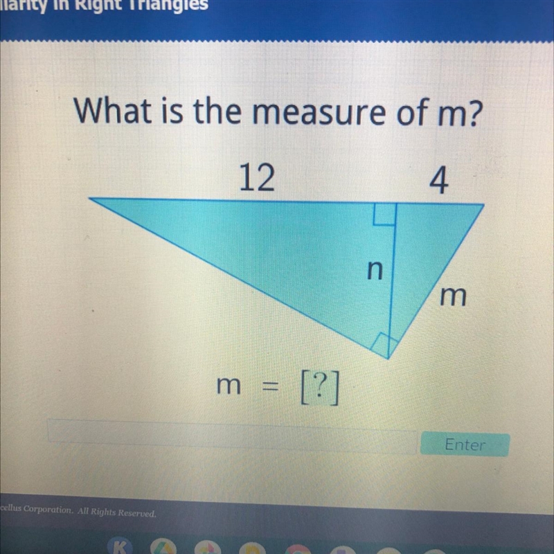 What is the measure of m-example-1