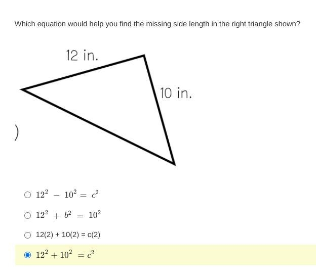 Is anyone able to check this for me? Pyragtheom theory 8th grade math-example-2