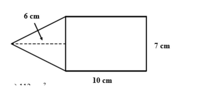 Find the area of the following figure:-example-1