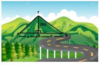 During the construction of a road a mountain of 250 metres in height, through it will-example-1