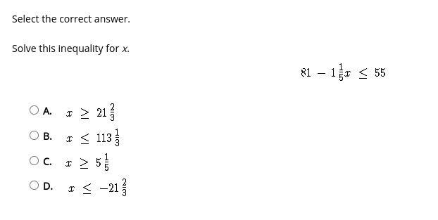 Solve this inequality for x.-example-1