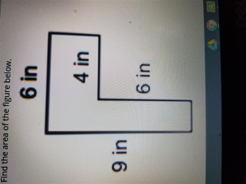 Find the area of the figure below-example-1