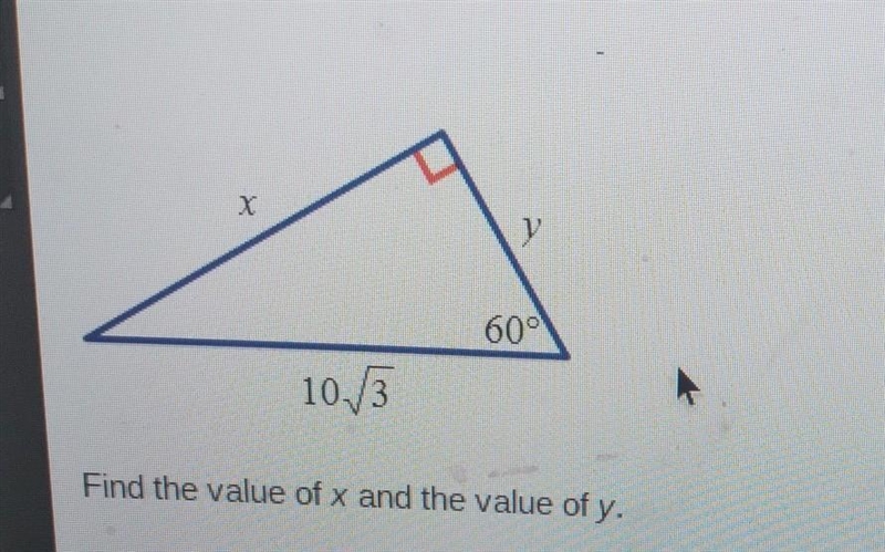 Whats the x and y value? I thought it would be choice d but I'm not sure please help-example-1