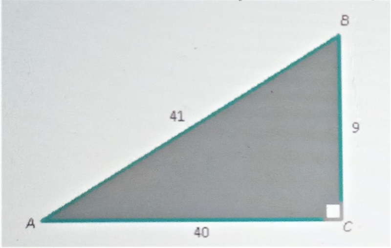 Right Triangles Evaluate the function requested. Write your answer as a fraction in-example-1