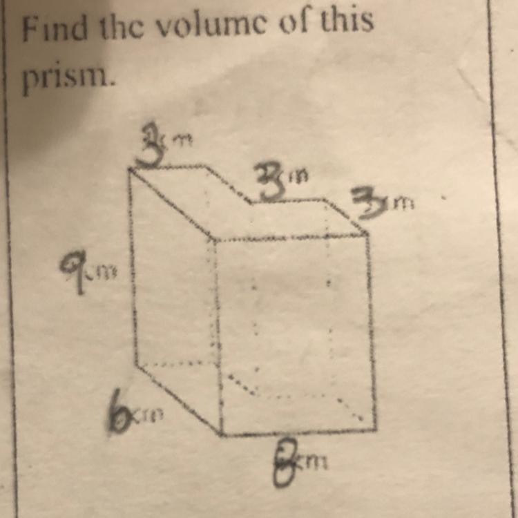 Find the volume of this prism.-example-1