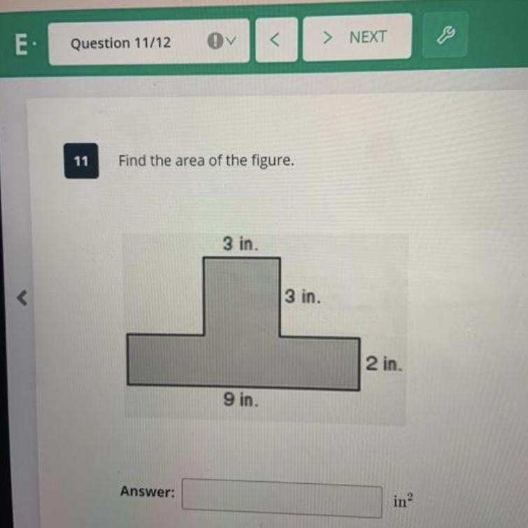 What is the area of the figure ?-example-1