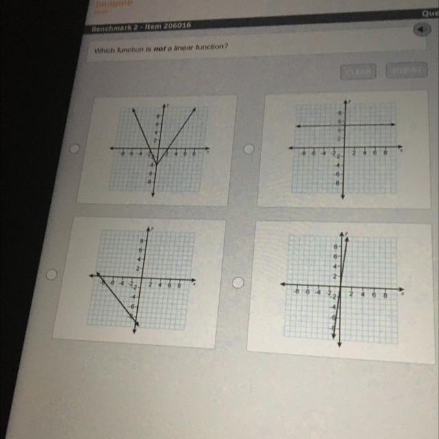 Which function is not a linear function?-example-1