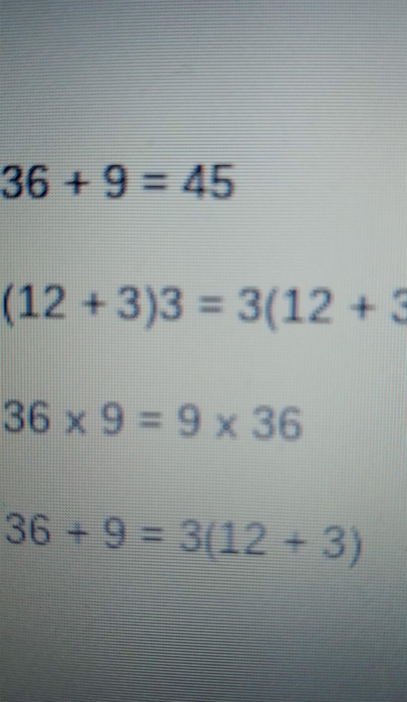 Which equation demonstrates the distributive property​-example-1