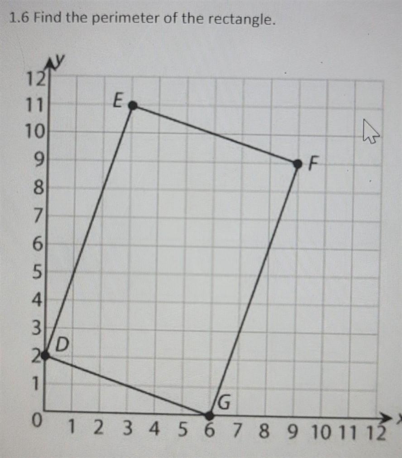 What is the perimeter of the rectangle below​-example-1