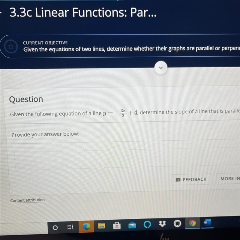 Determine the slope of the line that is parallel-example-1