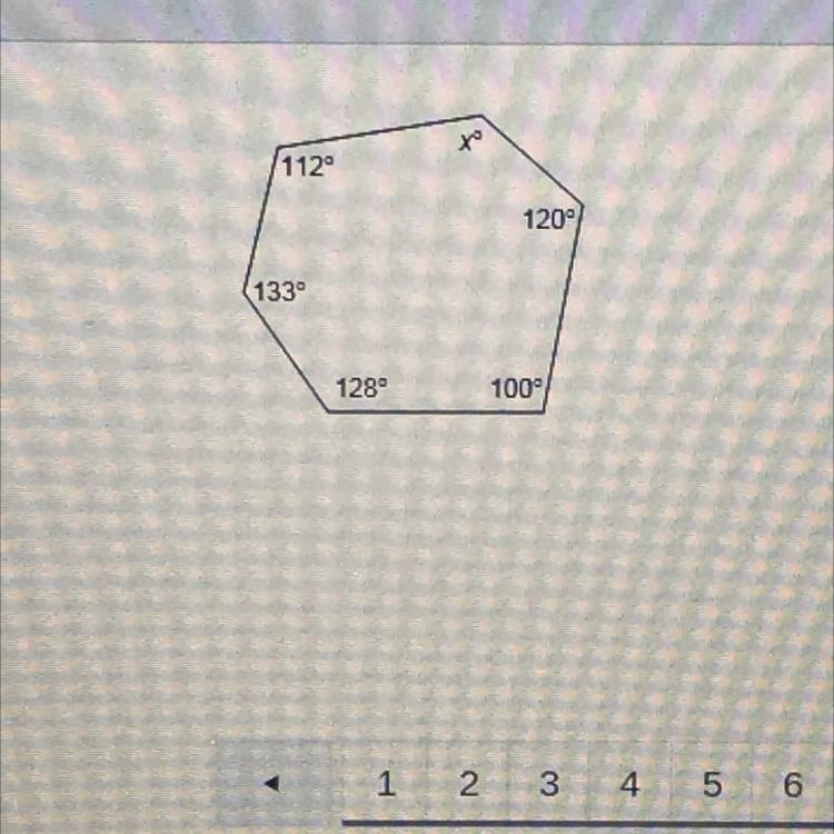 What is the value of x ? Enter your answer in the box . ° ?-example-1