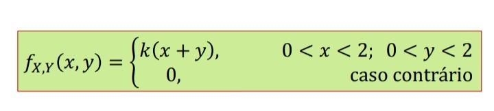 The joint F.D.P of a bivariate VA (X, Y) is given per: a) Find the value of K. b) Find-example-1