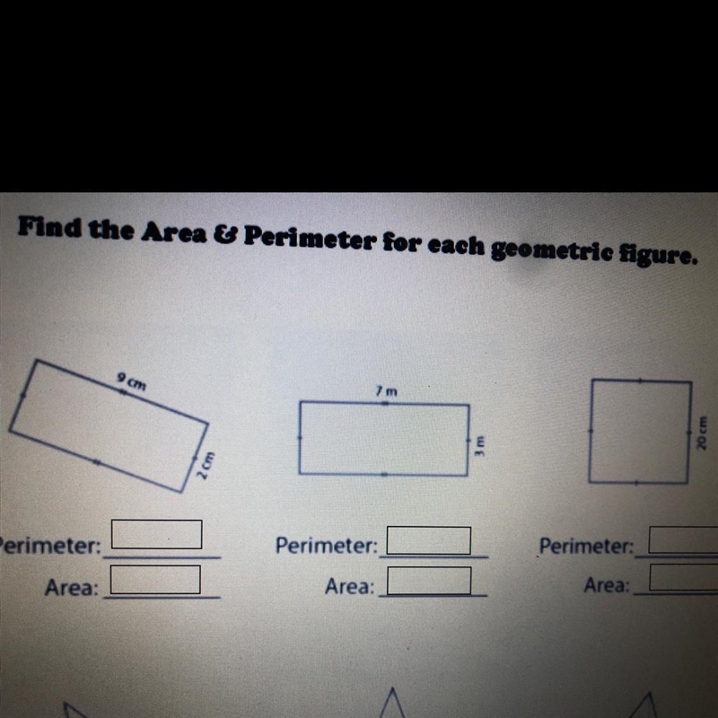 Find the area and perimeter-example-1