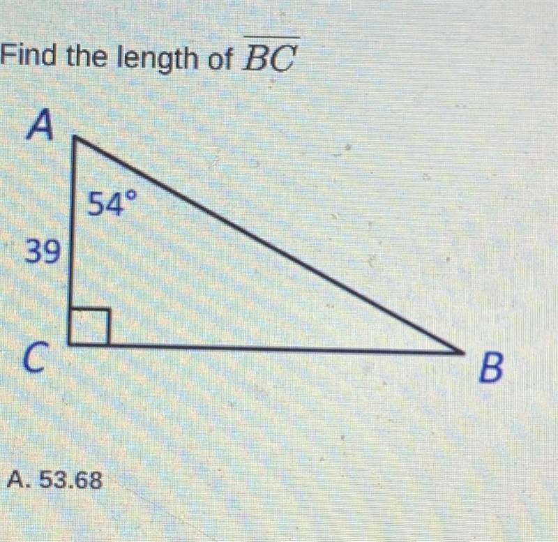 Find the length of BC-example-1