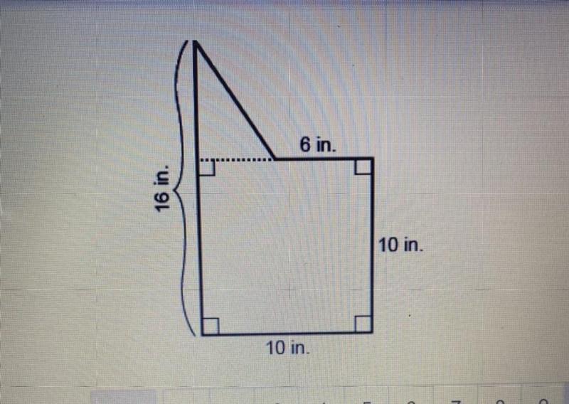 PLZ HURRY What is the area of the figure?-example-1