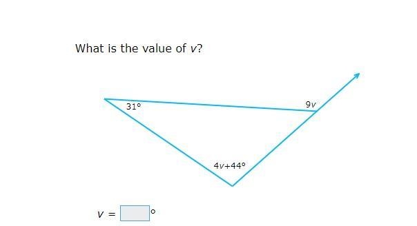 What is the value of v?-example-1