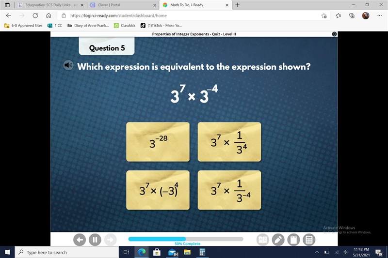 Which is equivalent to this equation-example-1