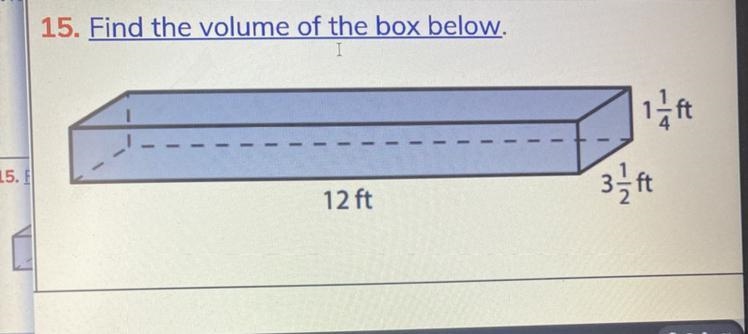 Find the volume of the box below.-example-1